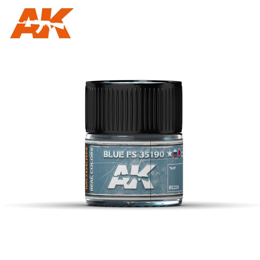 AK Interactive Real Colors: Blue FS 35190 - 10ml RC236